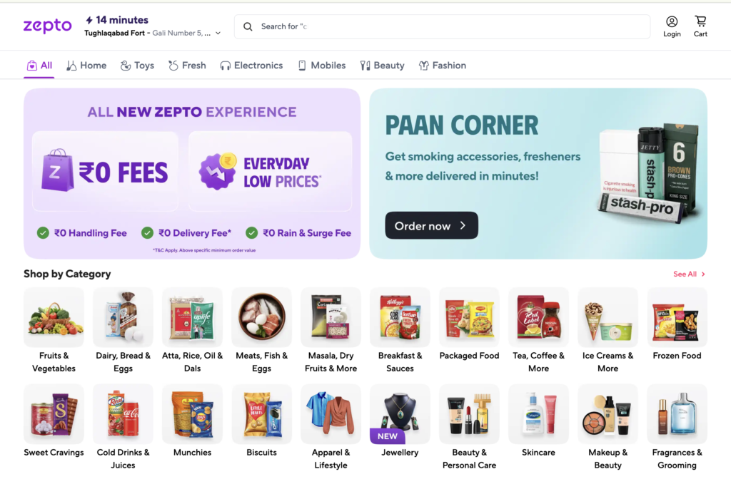 Quick Commerce Advertising Agency In India